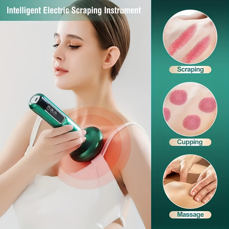 Appareil de massage Gua Sha rechargeable USB – 6 vitesses