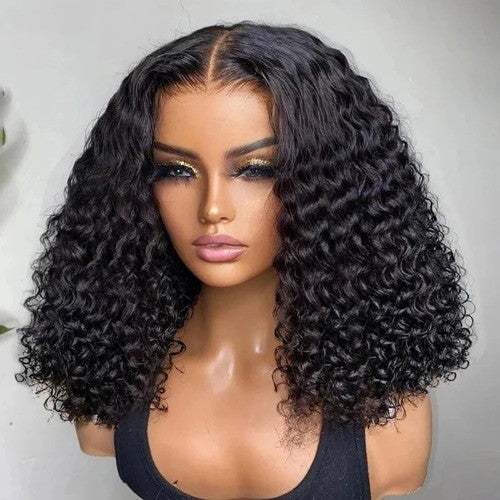 Perruque Closure lace MARILIA - Cheveux naturels brésiliens frisés-1