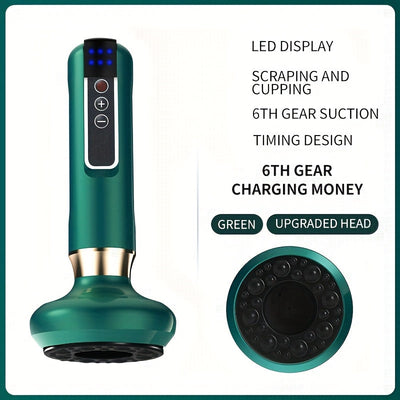 Appareil de massage Gua Sha rechargeable USB – 6 vitesses