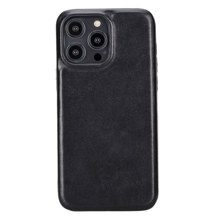 Coque en cuir Pinedale compatible MagSafe pour iPhone 15